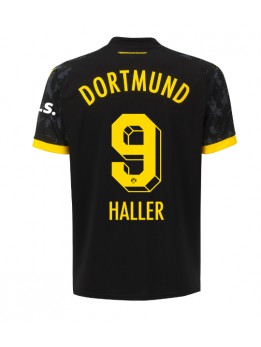 Borussia Dortmund Sebastien Haller #9 Auswärtstrikot 2023-24 Kurzarm